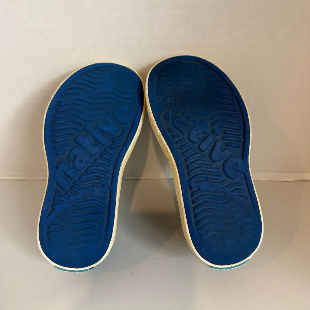 Native Kids Miller Slip On Shoes Blue Child Size C 11